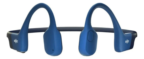 Fone De Condução Óssea Shokz Openrun Air Azul