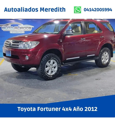 Imagen 11 de 11 de Toyota Fortuner 4x4 Año 2012