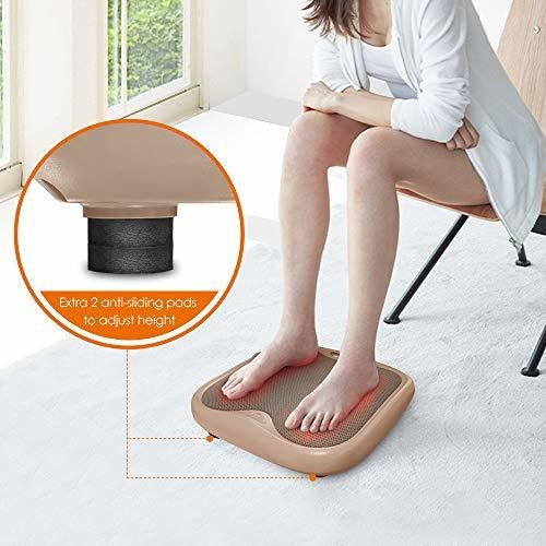 Imagen 5 de 7 de Masajeador De Pies Snailax Shiatsu Con Masajeador De Calor,