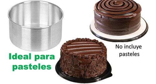 Moldes Mini Pasteles 2pzs Fondant Alto Repostería 20 Y 14 Cm