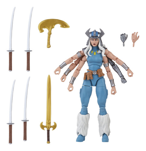Figura De Acción Marvel Legends Series X-men Classic Spiral