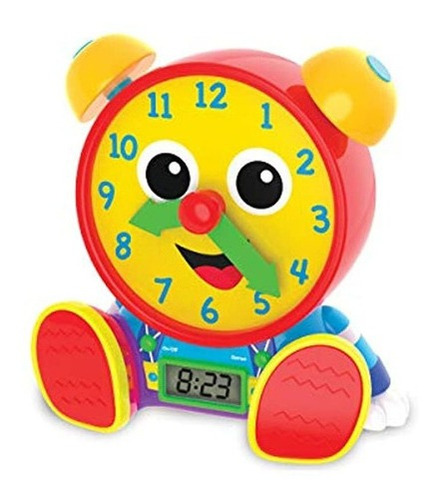 Reloj De Enseñanza De Telly Jr.  Color Primario