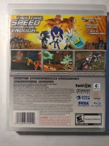 Sonic the Hedgehog Standard Edition - Físico - PS3