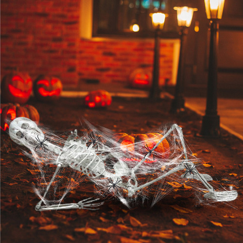 Hand Life, Diseño De Esqueleto De Halloween, 90 Cm, Humano,