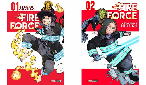 Fire Force - Tomos 1 Y 2 - Manga Z