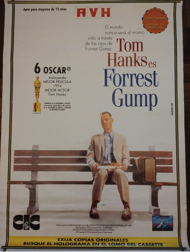 Poster De Película Forrest Gump Tom Hanks