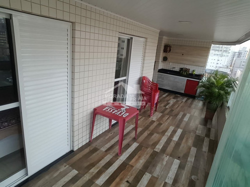 Imagem 9 de 30 de Apartamento Em Vila Guilhermina, Praia Grande/sp De 157m² 4 Quartos À Venda Por R$ 750.000,00 - Ap1911965-s