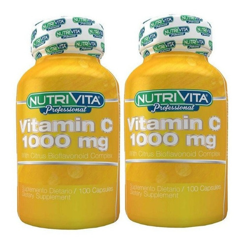 X2 Vitamina C 1000 Mg Nutrivita - Unidad a $1350