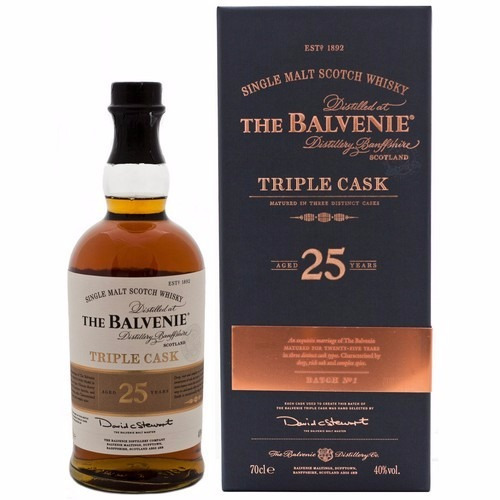 Whisky The Balvenie Triple Cask Single Malt 25 Años