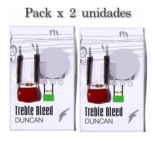 Kit Treble Bleed Duncan/pack 2 Unidades