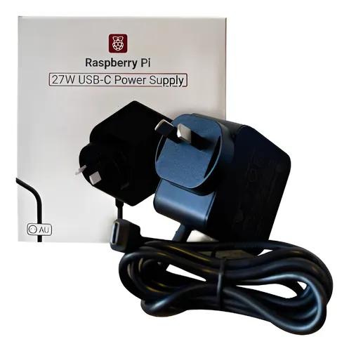 Fuente Oficial Usb-c 27w Para Raspberry Pi 5