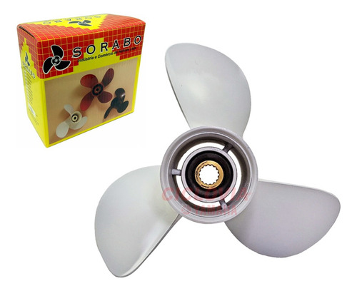 Hélice Motor Yamaha 60 A 140 Hp Passo 13.25 X 17 Sorabo