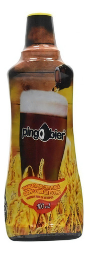 Pingo Bier 100ml Kit 7 Un Chopp Ou Cerveja