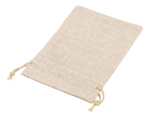 40 Bolsas De Arpillera Con Cordón, 13 Cm X 10 Cm, Joyas De R