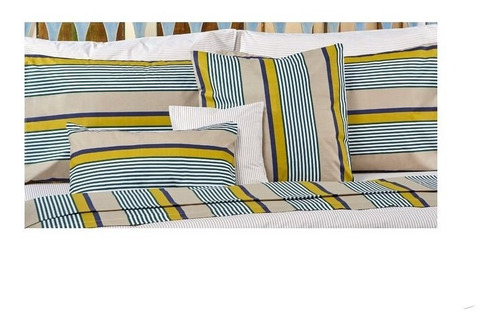 Imagen 8 de 10 de Sabanas Danubio King Percal Entre Lineas 180 Hilos Envio Gra