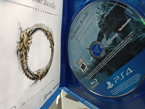 The Elder Scrolls Online Para Ps4 Original Físico (Usado)