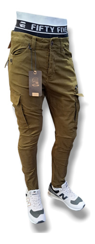 Pantalón Cargo Fifty Five Excelente Calidad