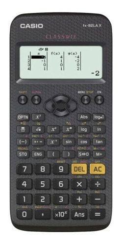 Imagen 1 de 1 de Calculadora Científica Casio Fx-82la X Black