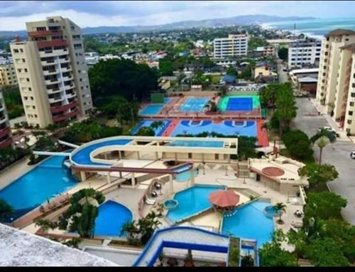 Alquiler Departamento Tonsupa Condominio Playa Almendro Frente Mar 90$