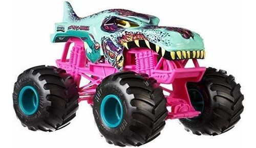 Hot Wheels Monster Trucks Mega Wrex Zombi Del Vehículo, Mult