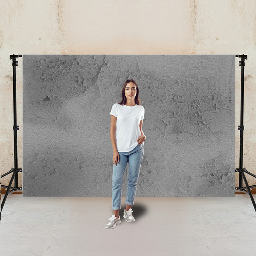 Fundo Fotográfico Textura Backdrop Em Tecido 1,50x2,20m Cor Textura - Ffh467