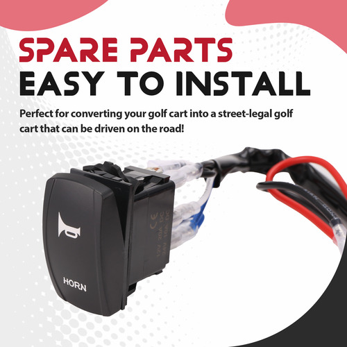 Kit De Bocina Utv/atv Con Interruptor De Palanca Para Pionee