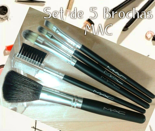 Set De 5 Brochas Mac