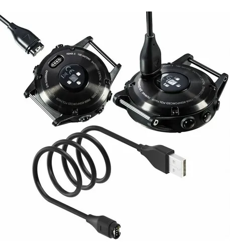 Cable Carga Datos Para Reloj Garmin Fenix Forerunner + Tapón