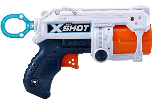 Pistola Zuru X-shot Fury 4 Tambor Cental Simil Nerf