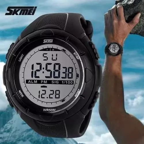 Relógio Masculino Digital Esportivo Prova D'água Skmei 1025