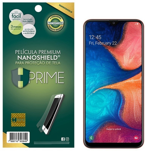 Película Hprime | Samsung Galaxy A20 | Nanoshield