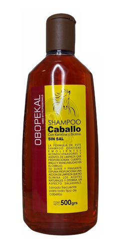 Shampoo Caballo Obopekal 500g