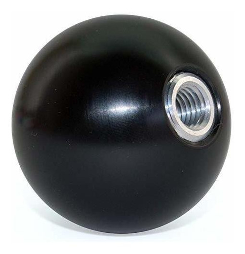 Lzm1109 M12x1.25 Shift Knob 50mm Negro Delrin Ball Se Adapta
