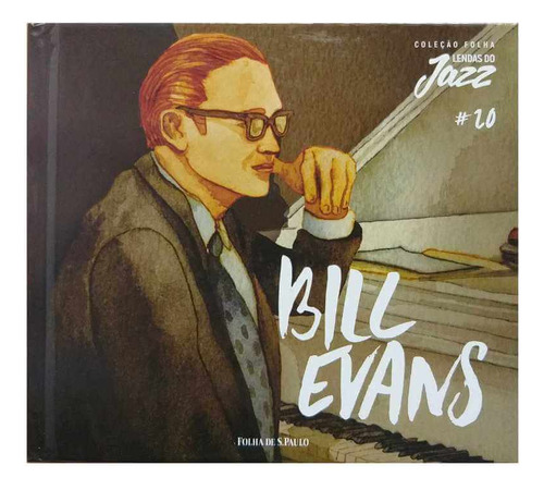 Coleção Folha Lendas Do Jazz Volume 20 Bill Evans, De Equipe Editorial. Coleção Folha Lendas Do Jazz Editorial Folha De S.paulo, Capa Dura Em Português