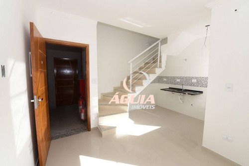 Imagem 9 de 23 de Cobertura Com 2 Dormitórios À Venda, 48 M² Por R$ 345.000,00 - Vila Luzita - Santo André/sp - Co1009