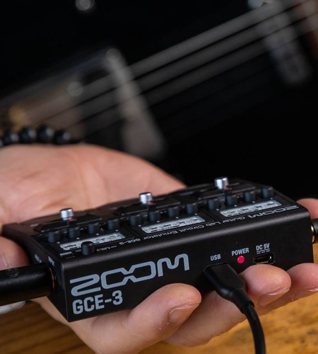Imagen 3 de 6 de Zoom Gce3 Interfaz De Audio Para Guitarra Palermo