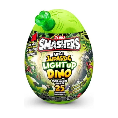 Ovo Dinossauro Smashers Light Verde Série Grande F0128-7 Fun