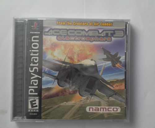 Ace Combat 3 Electrosphere Juego Original Playstation 1 Ps1 (Usado)
