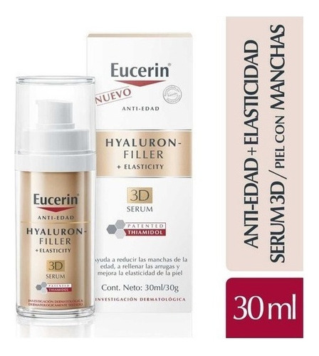 Eucerin Hyaluron-filler Elasticity 3d Serum 30 Ml Tipo de piel Normal
