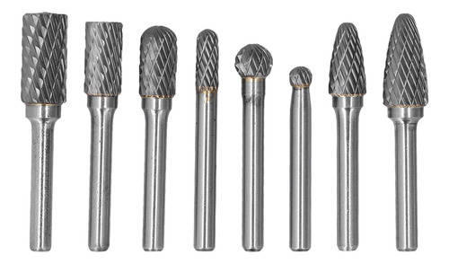 Juego De Brocas De Carburo De Tungsteno, 8 Unidades, 6 Mm De