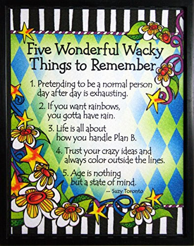 Sculpted Magnet: Five Wonderful Wacky Things To Remember, 3.