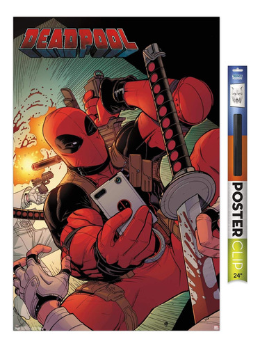 Trends International Poster Clip Marvel Comics Deadpool X