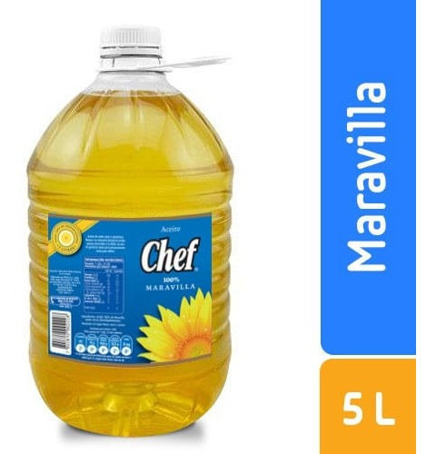 Aceite Chef Maravilla 0% Colesterol Bidón 5 L