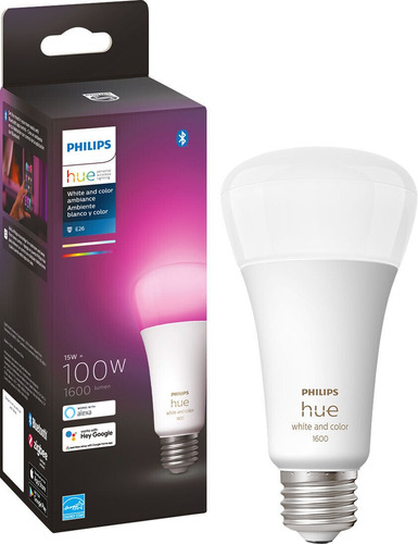 Bombilla Led Inteligente Philips 100w A21 Color Ambiente