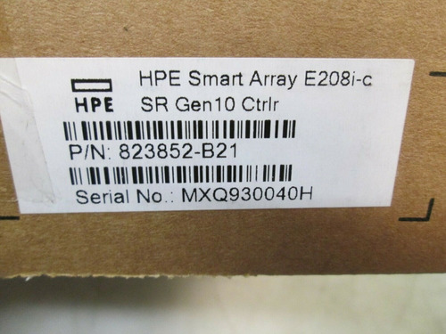 Hpe Smart Array E208i-c Sr G10 12g 823852-b21