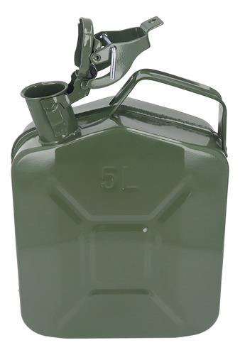 Recipiente De Gasolina De 1.3 Galones Y 5 Litros De Acero In