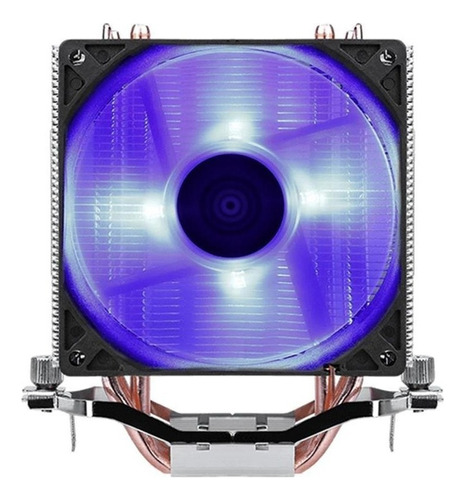 Cooler Cpu Aerocool Verkho 4 Lite Led Amd Intel 12 Led Azul
