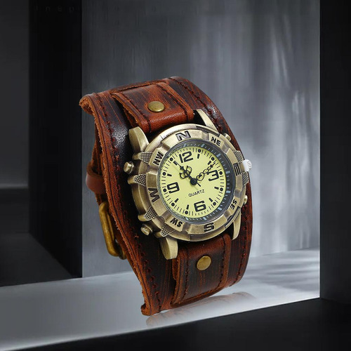 2 Reloj Reloj Reloj Masculino Reloj De Reloj Marron Oscuro