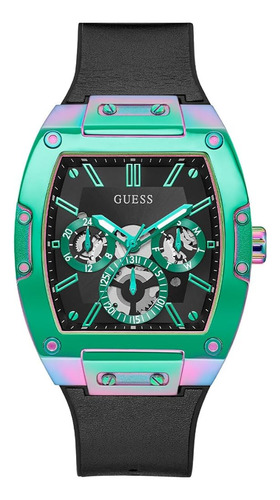 Reloj Guess De 43 Mm Para Hombre - Correa Negra Esfera Negra