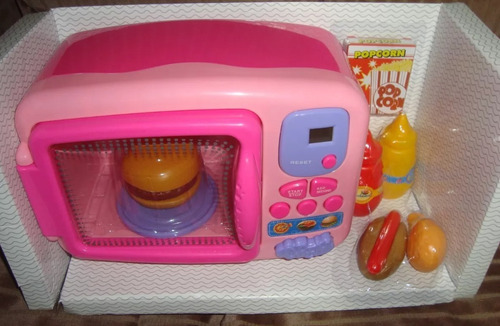 Microondas De Juguete Imagi Kidz Rosa